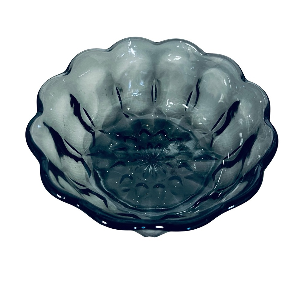 Elegant smokey gray Glass Bowl